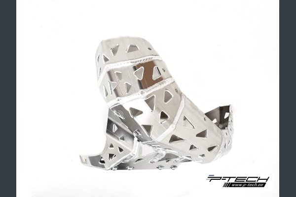 Skid plate with exhaust pipe guard for Beta RR200 2019